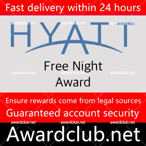 Hyatt Category 1-8 Super Free Night Award